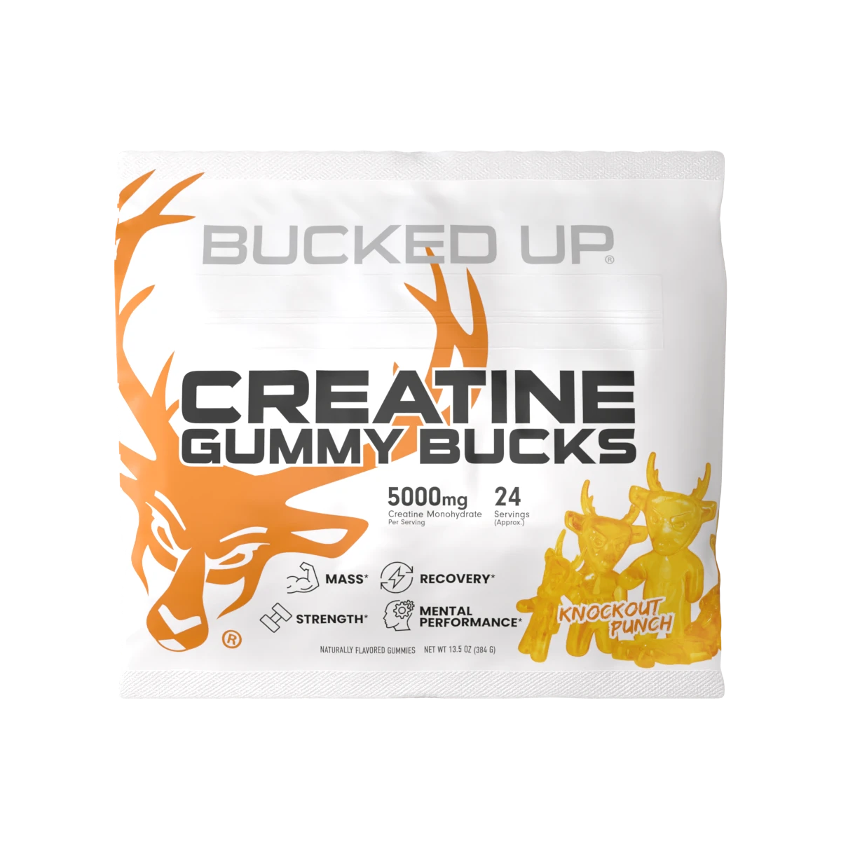 CREATINE GUMMY BUCKS KNOCKOUT PUNCH