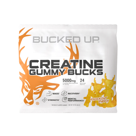 CREATINE GUMMY BUCKS KNOCKOUT PUNCH