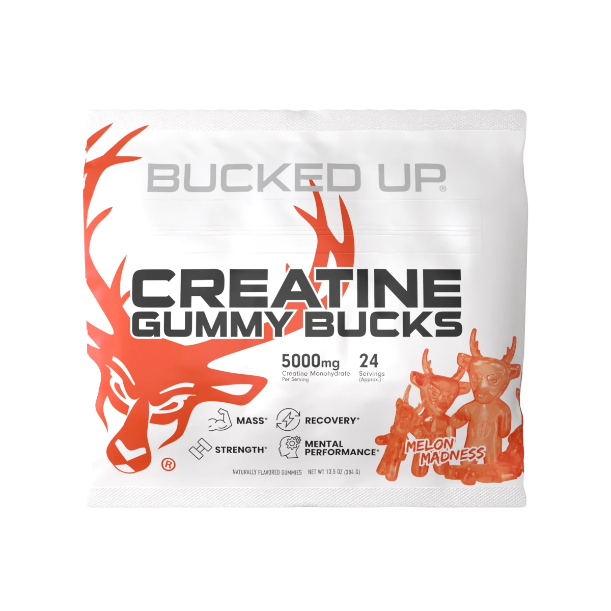 CREATINE GUMMY BUCKS MELON MADNESS