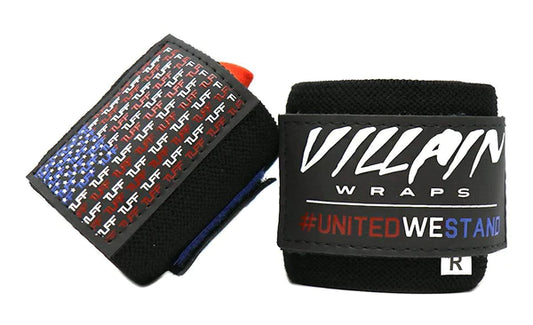 16" Villain Wrist Wraps - United We Stand