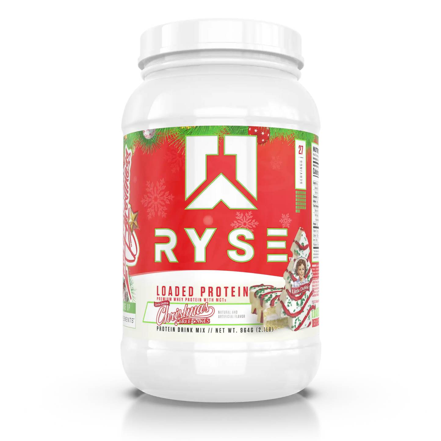LOADED PROTEIN CHRISTMAS TREE CAKES