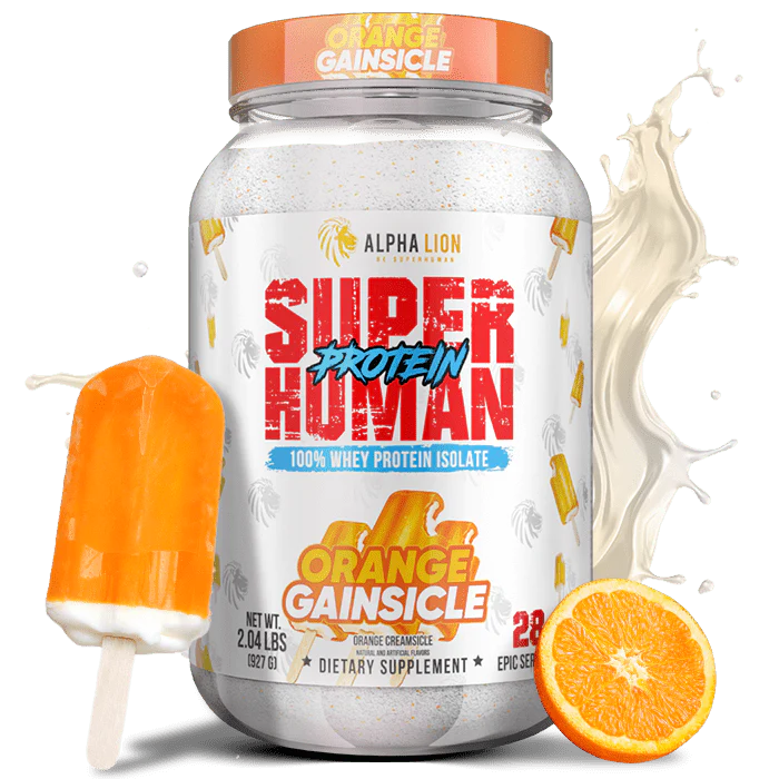 SUPER HUMAN PROTEIN ORANGE GAINSICLE