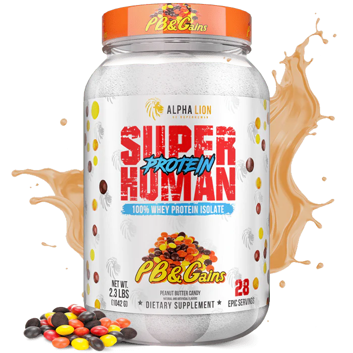 SUPER HUMAN PROTEIN PB & GAINS