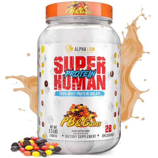 SUPER HUMAN PROTEIN PB & GAINS