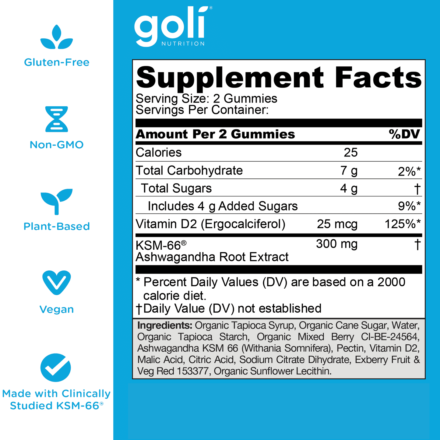 GOLI ASHWAGANDHA GUMMIES