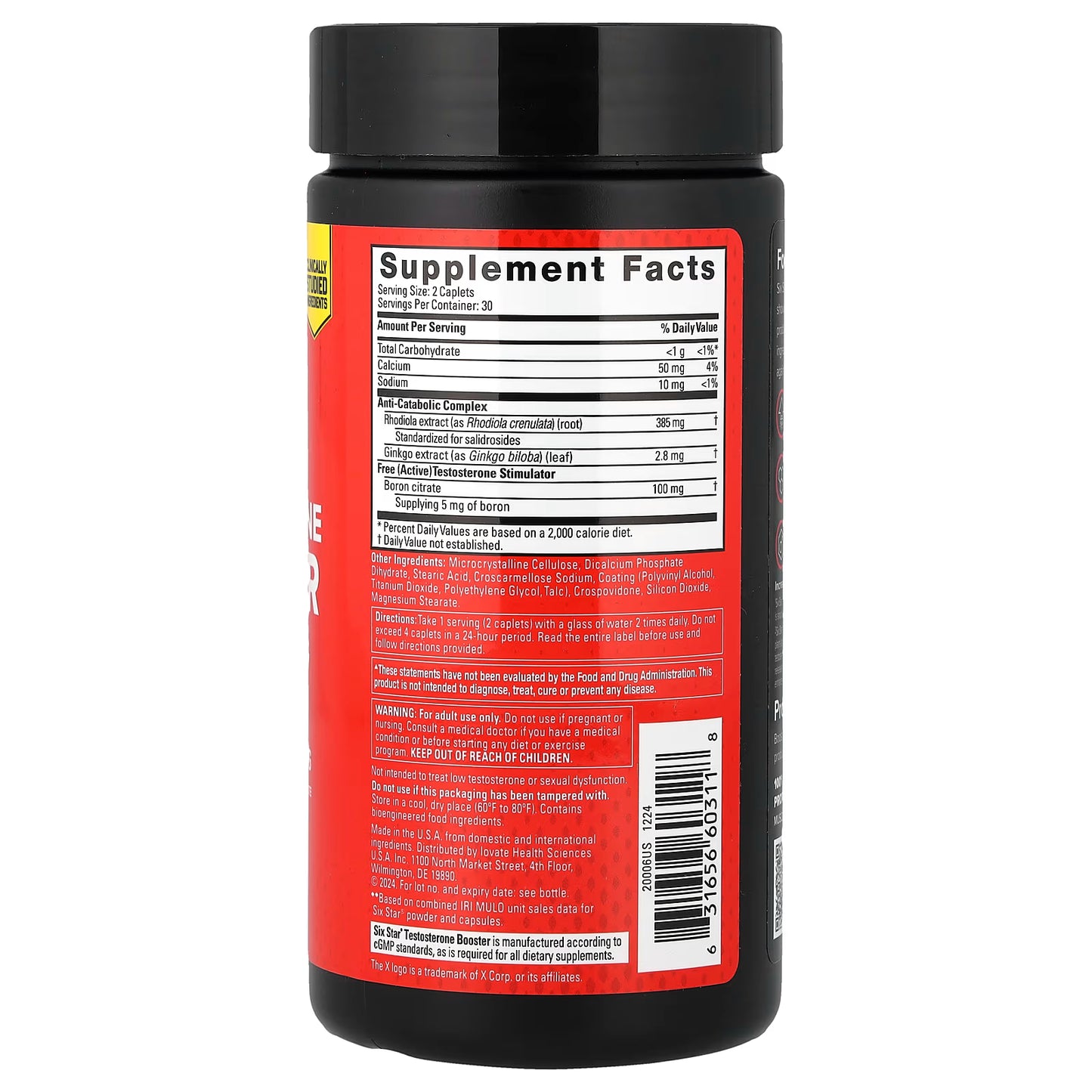 SIX STAR TESTOSTERONE BOOSTER