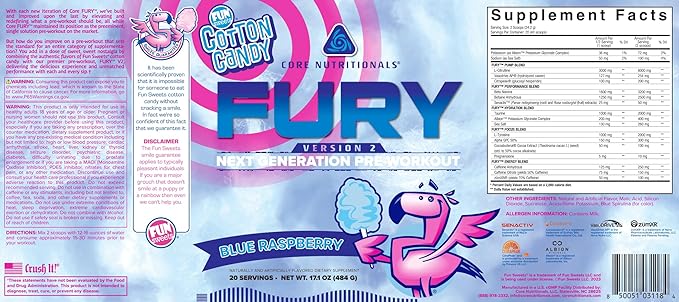 CORE FURY V2 BLUE RASPBERRY