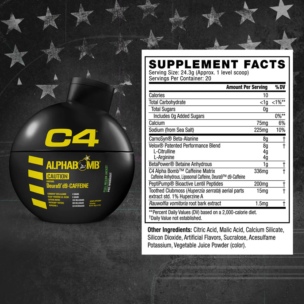 C4 ALPHA BOMB FULL MELON JACKET