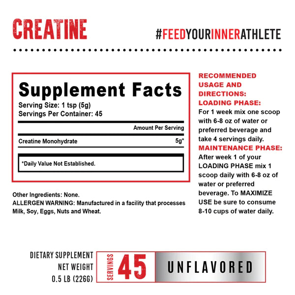 MICRONIZED CREATINE MONOHYDRATE