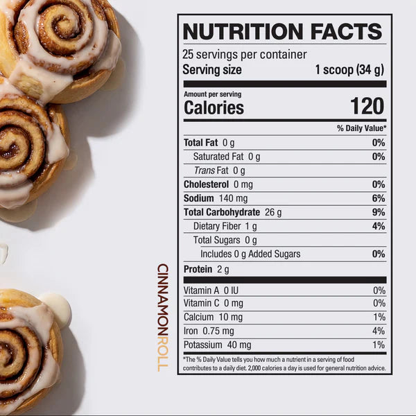 ELEV 8 CREAMY RICE CINNAMON ROLL
