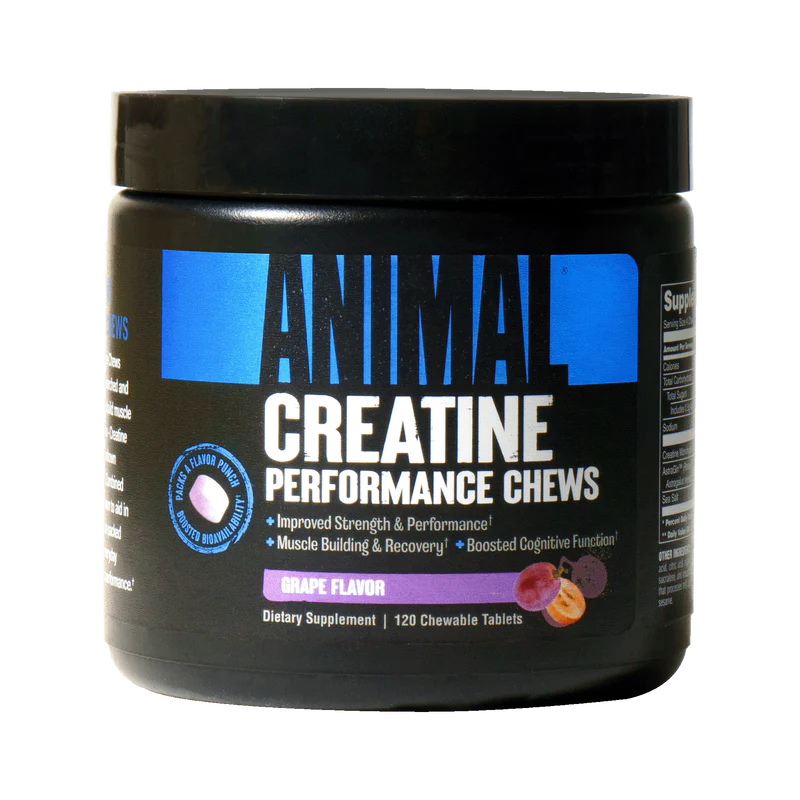 ANIMAL CREATINE CHEWS GRAPE