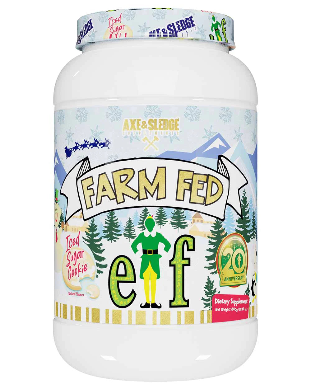 FARM FED ELF ICED SUGAR COOKIE