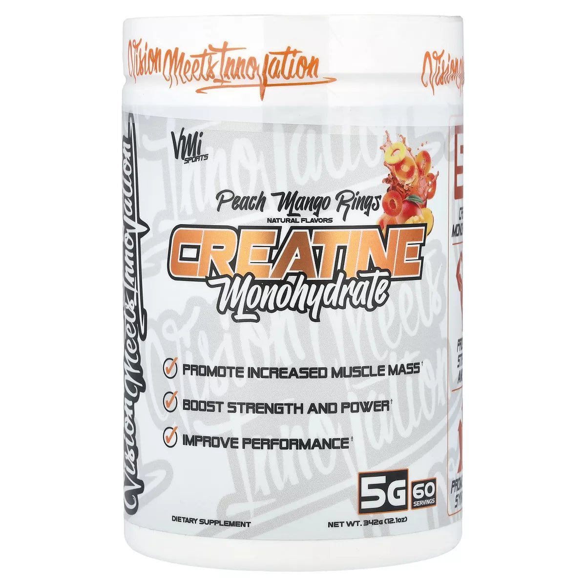 VMI CREATINE MONOHYDRATE PEACH MANGO RINGS