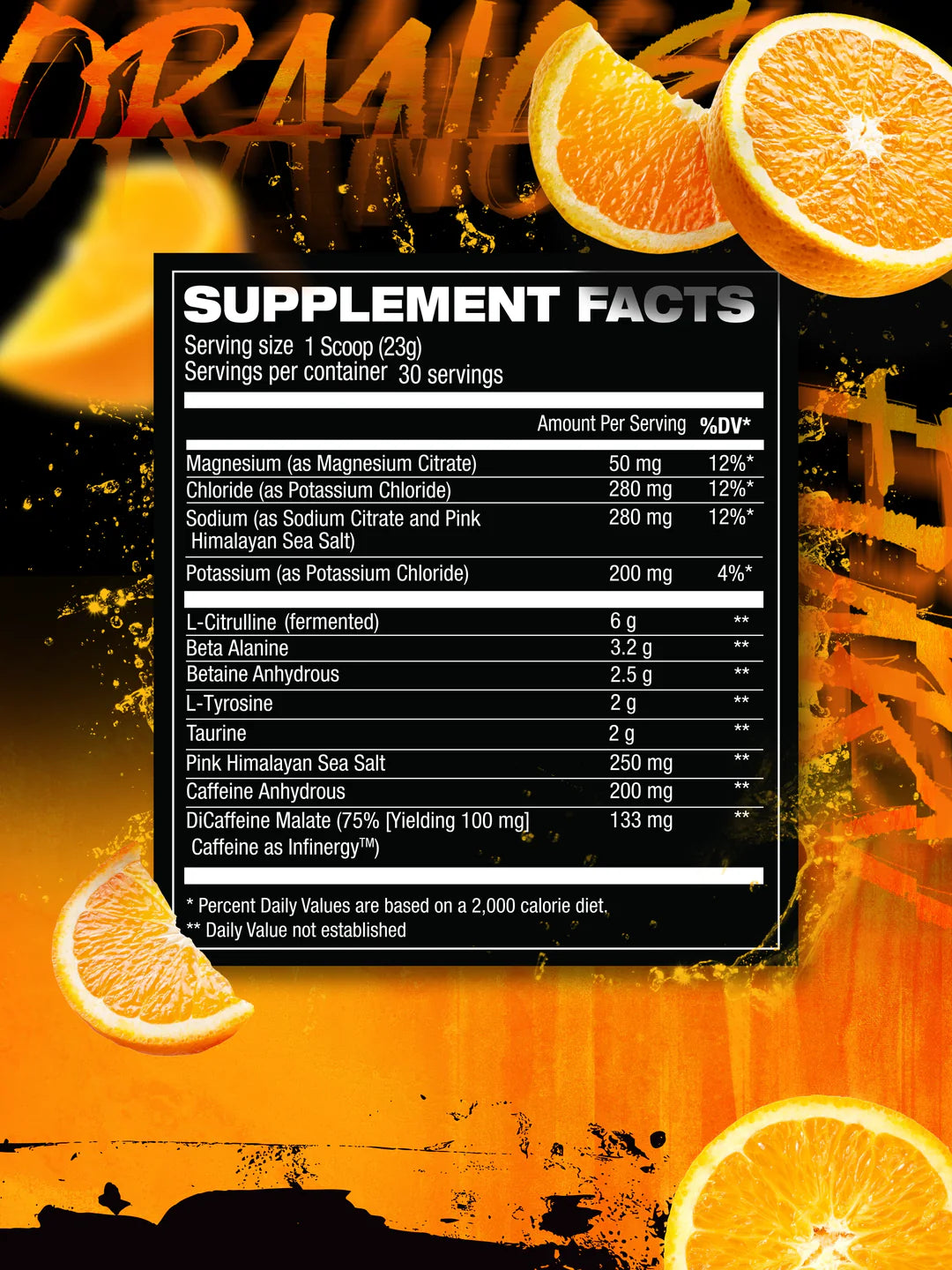 HOSSTILITY FOUNDATION ORANGE FURY