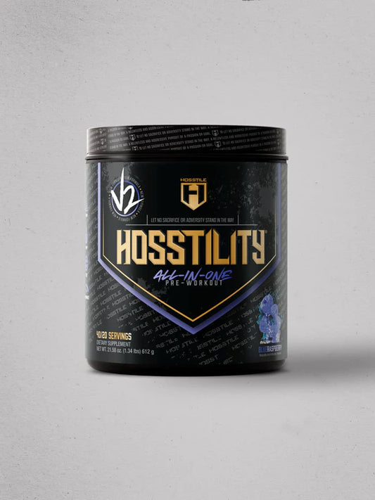 HOSSTILITY V2 ALL IN ONE BLUE RASPBERRY
