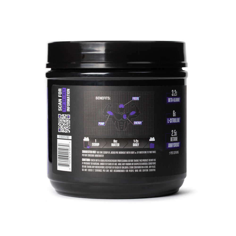 JOCKO PRE WORKOUT SOUR GRAPE
