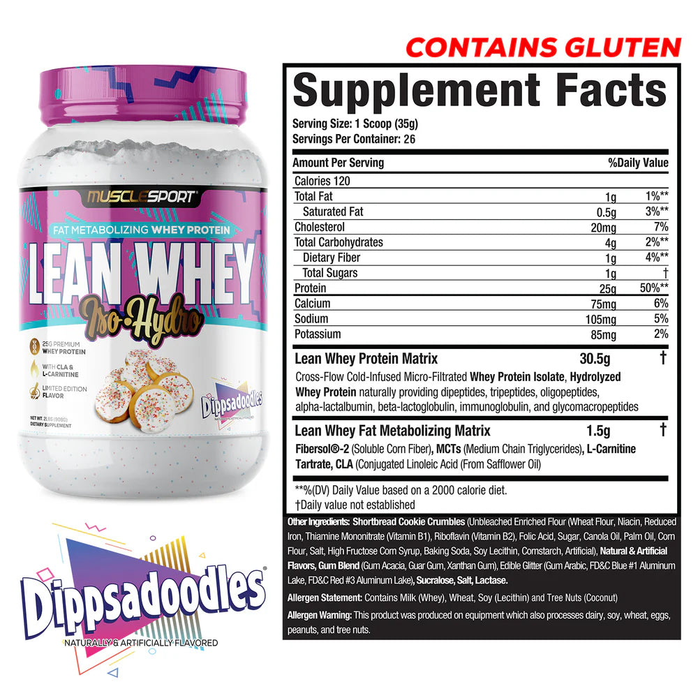 LEAN WHEY ISO HYDRO DIPPSADOODLES