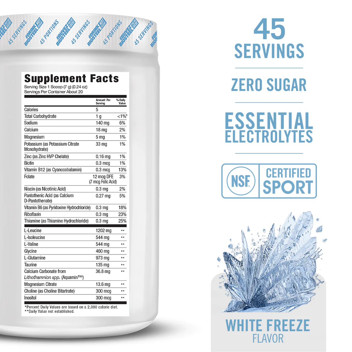 HYDRATION MIX WHITE FREEZE