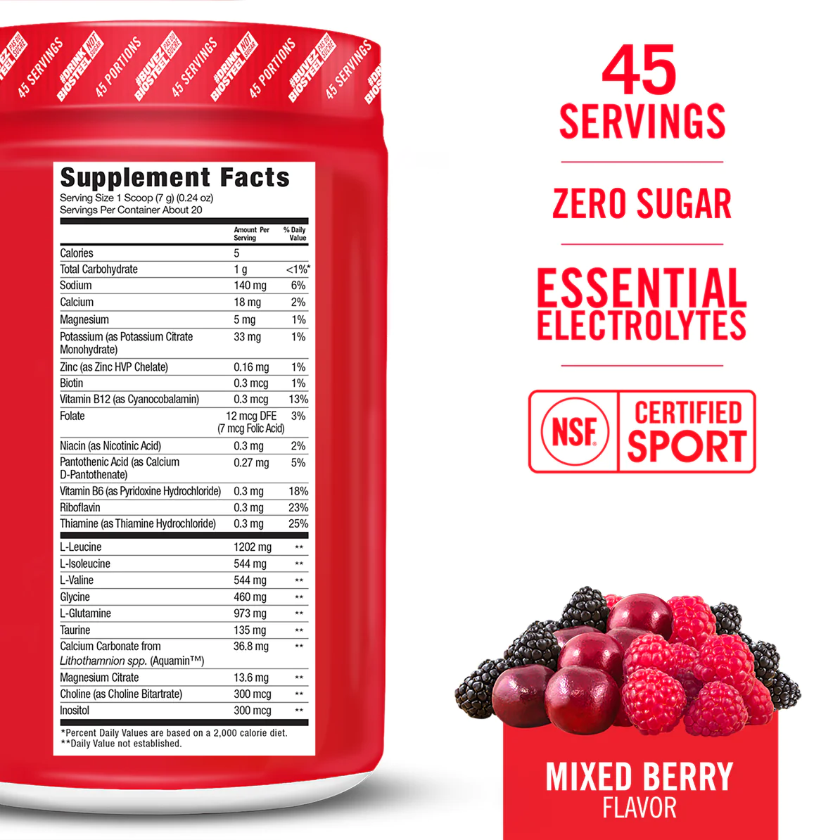 HYDRATION MIX MIXED BERRY