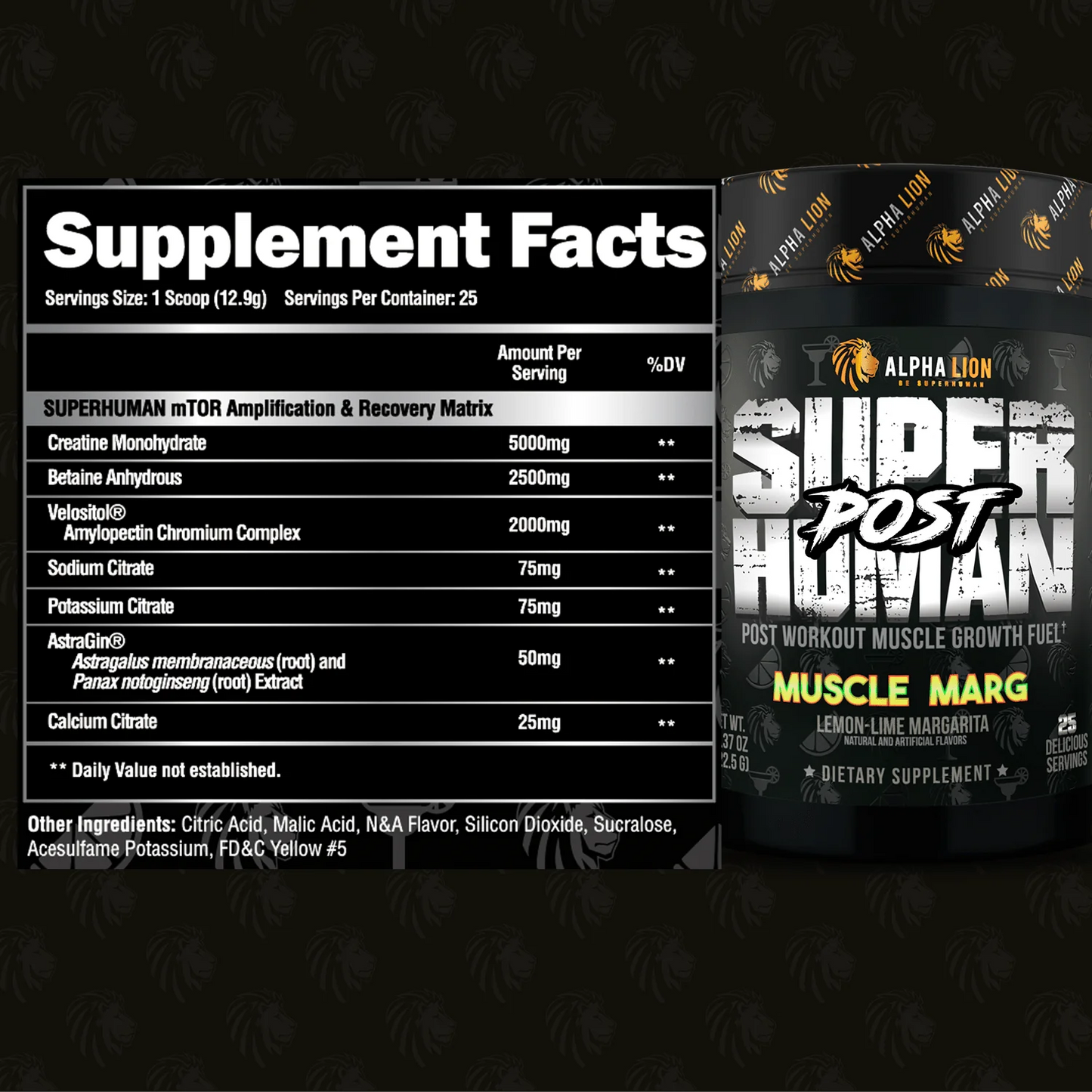 SUPER HUMAN POST MUSCLE MARG