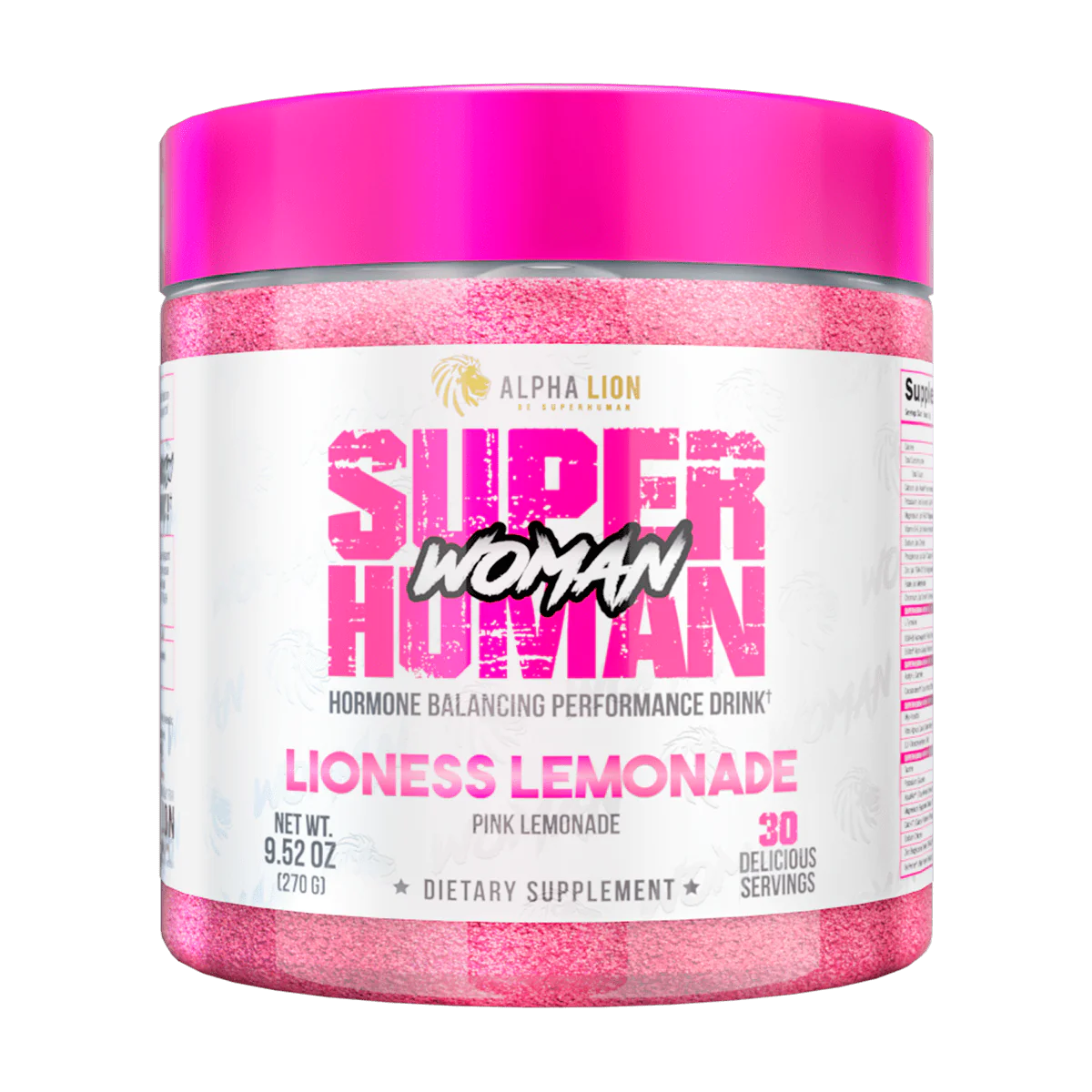 SUPER HUMAN WOMAN LIONESS LEMONADE