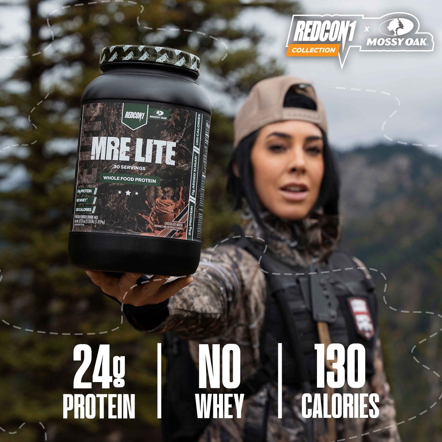 MRE LITE MOSSY OAK CHOCOLATE MOOSE