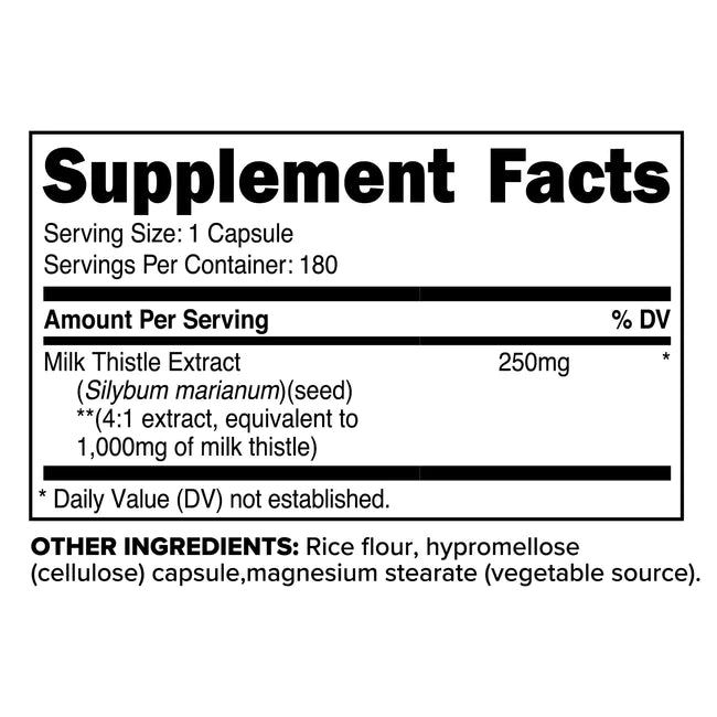 MILK THISTLE 1000MG