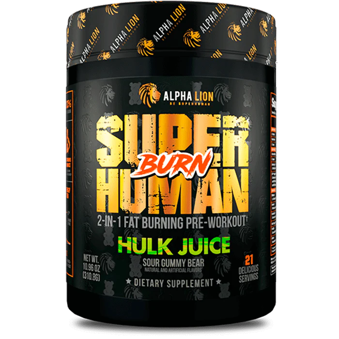 SUPER HUMAN BURN HULK JUICE