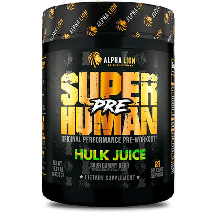 SUPER HUMAN PRE HULK JUICE