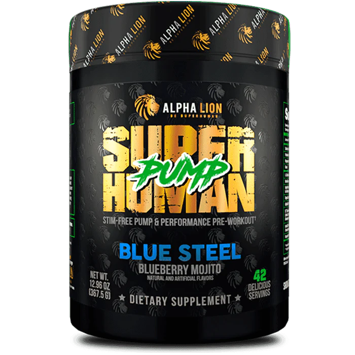 SUPER HUMAN PUMP BLUE STEEL