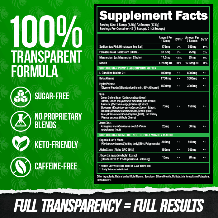 Supplement Facts