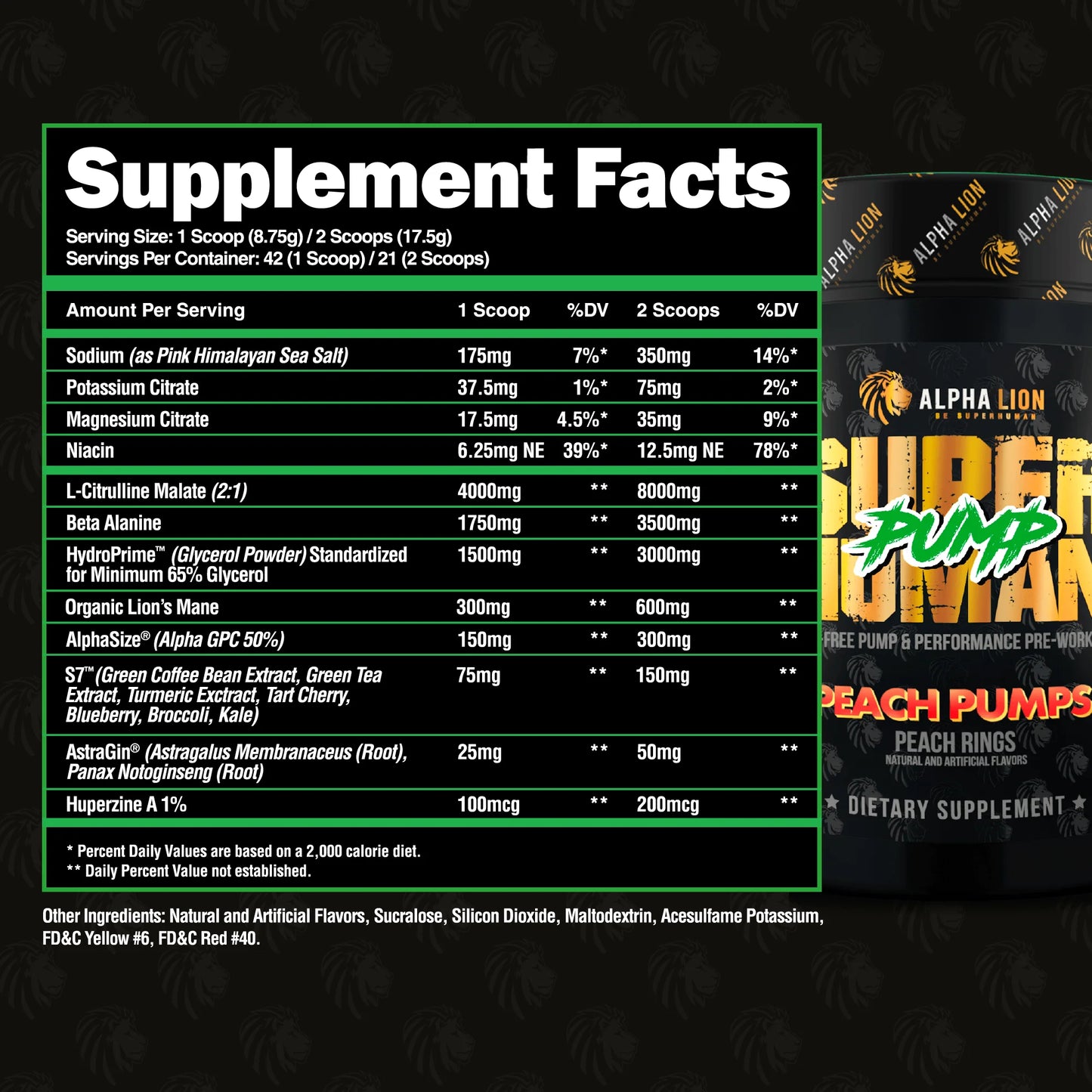 SUPER HUMAN PUMP MANGO VEINIAC