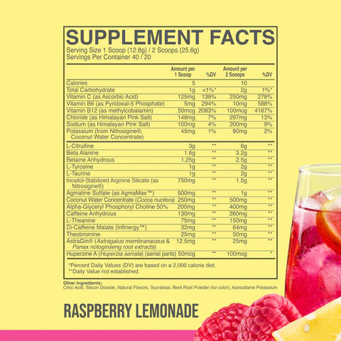 THAVAGE RASBERRY LEMONADE