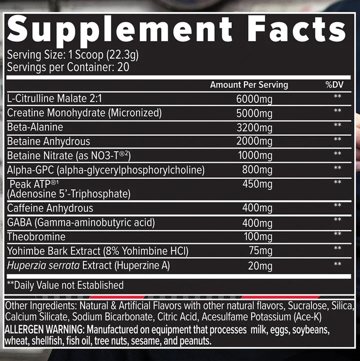 WRN PREWORKOUT FRUIT PUNCH