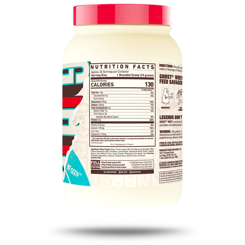 GHOST WHEY MILK CHOCOLATE