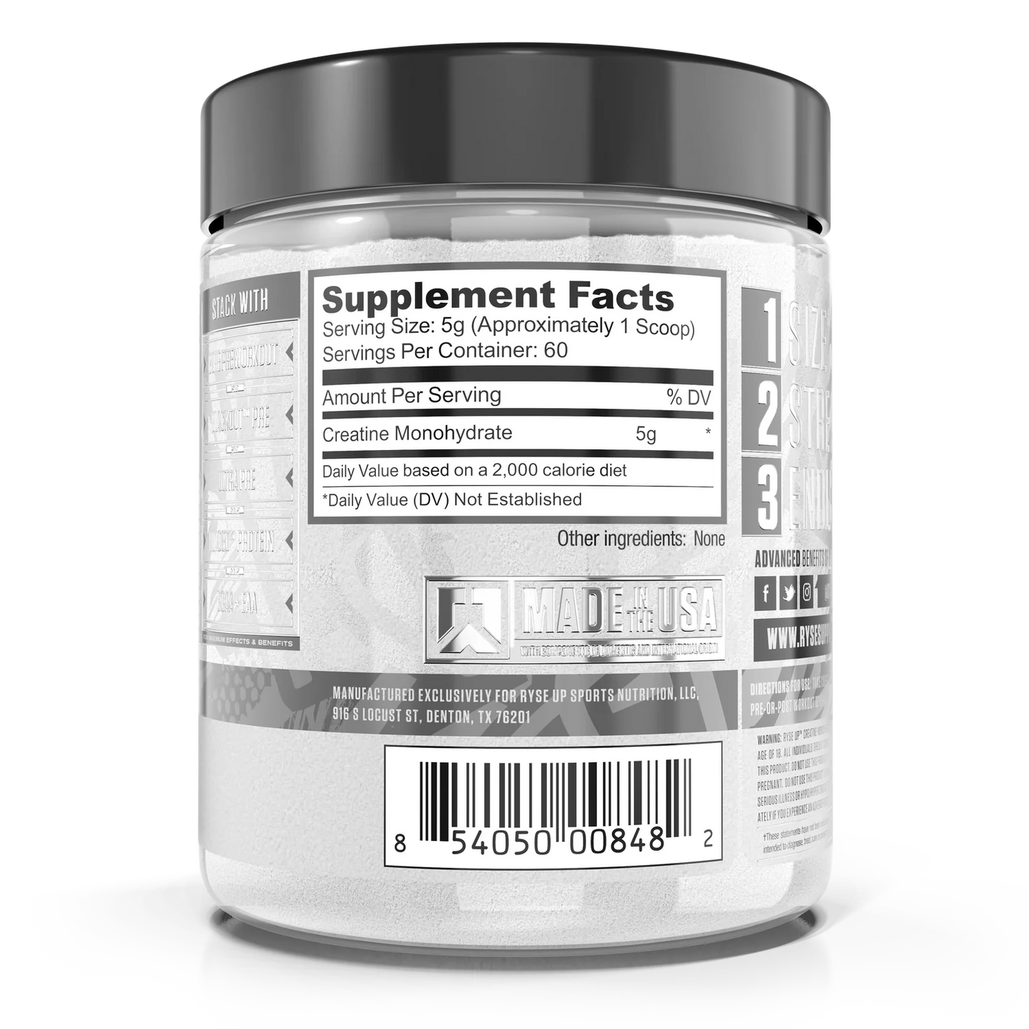 RYSE CREATINE MONOHYDRATE