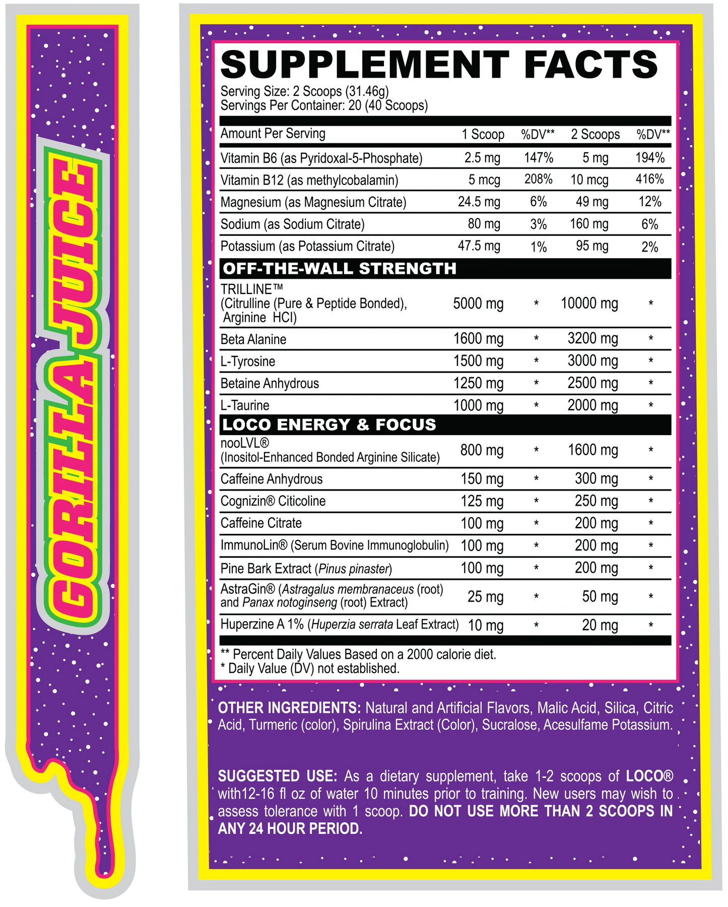 LOCO GORILLA JUICE