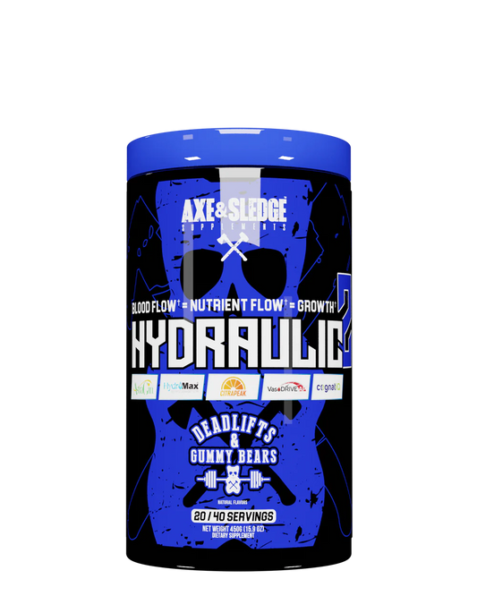 HYDRAULIC V2 DEADLIFTS AND GUMMY BEARS