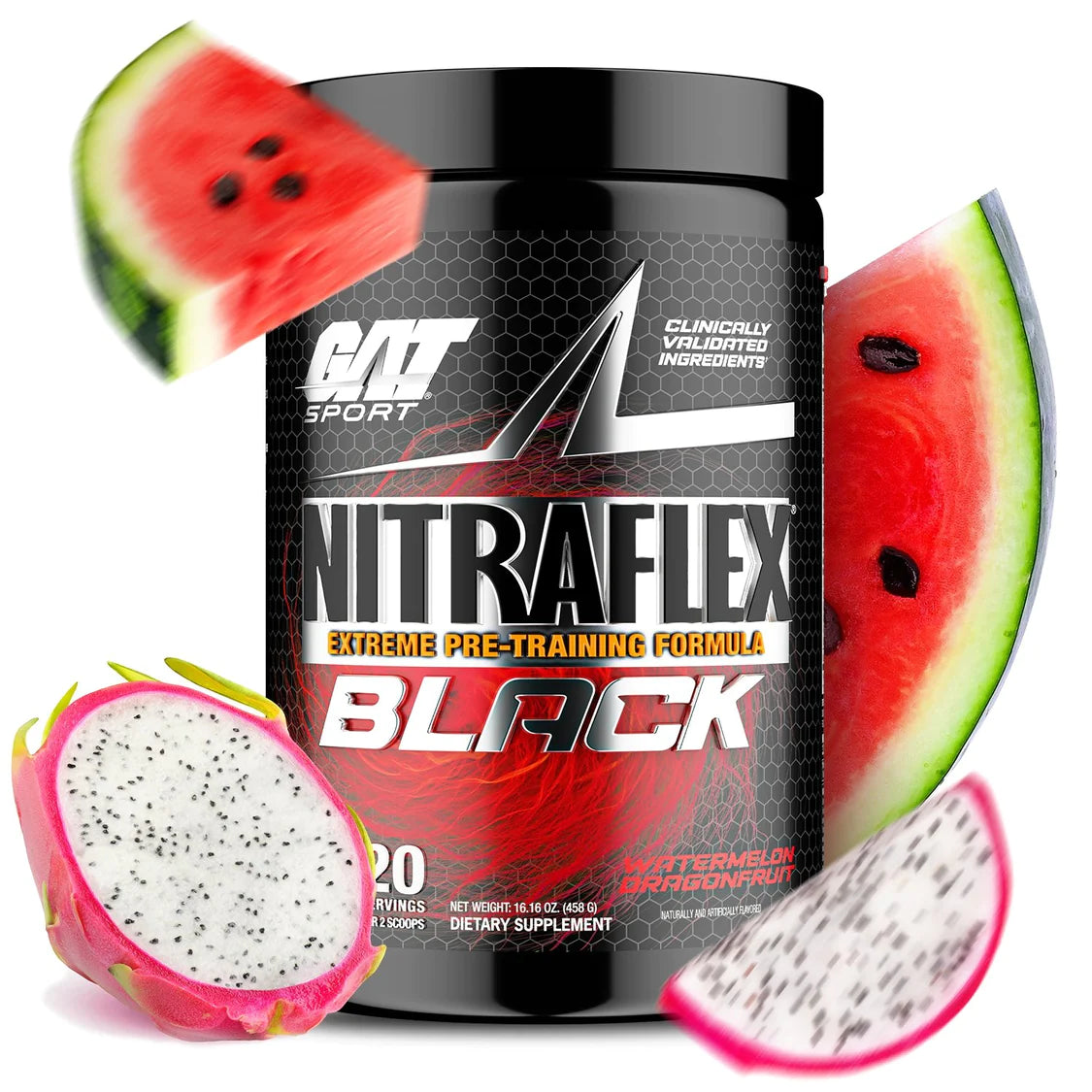 NITRAFLEX BLACK WATERMELON DRAGONFRUIT