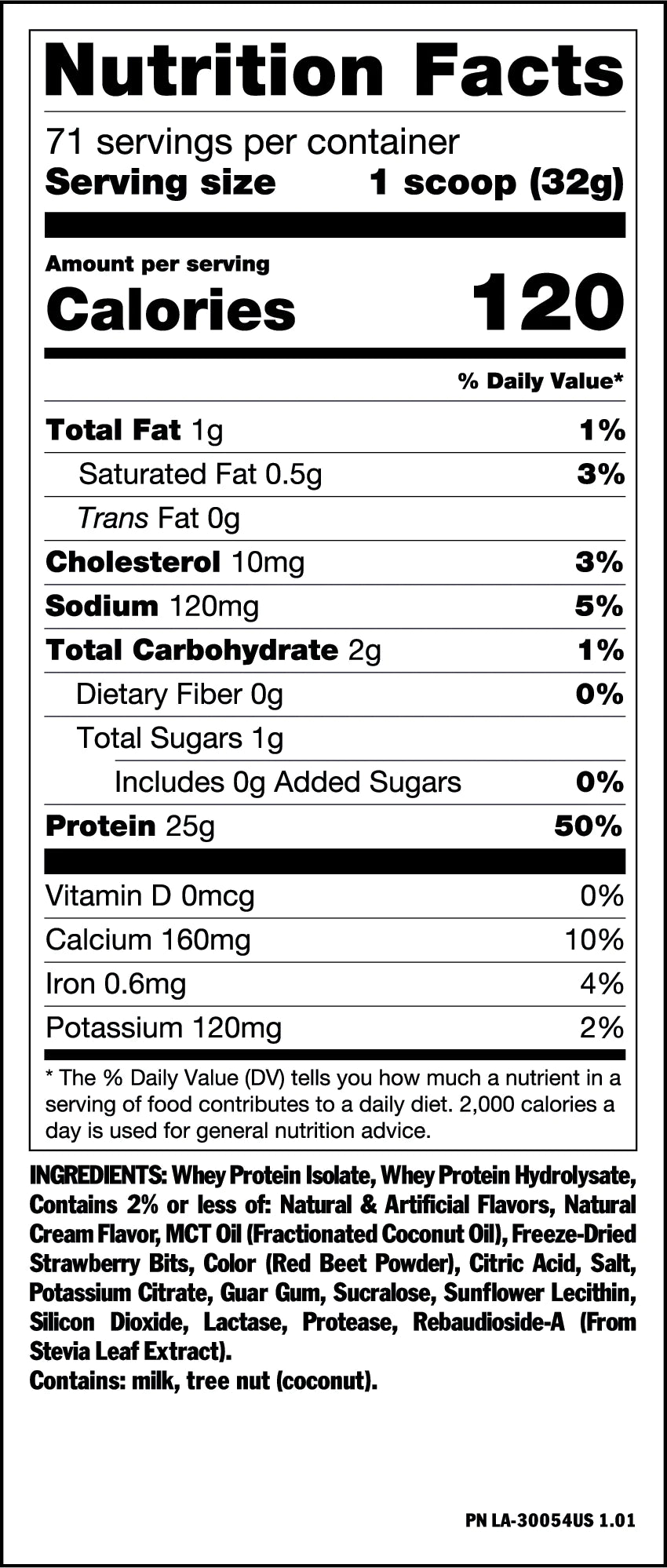 ISO SURGE STRAWBERRY MILKSHAKE
