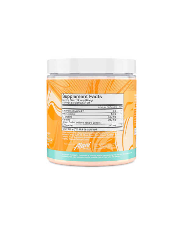 Alani Nu Sherbet Swirl Pre Workout