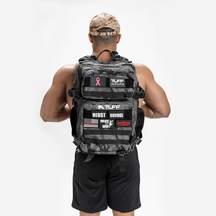 TUFF PRO BACKPACK 45L BLACK CAMO