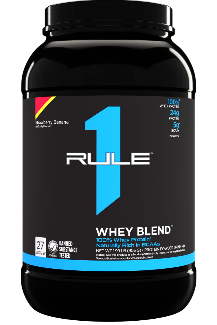 RULE 1 WHEY STRAWBERRY BANANA