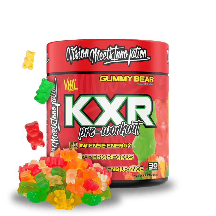 KXR PRE WORKOUT GUMMY BEAR