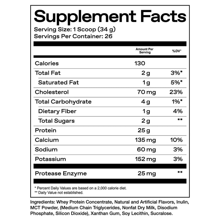 ONE OF ONE WHEY PROTEIN CLASSIC VANILLA