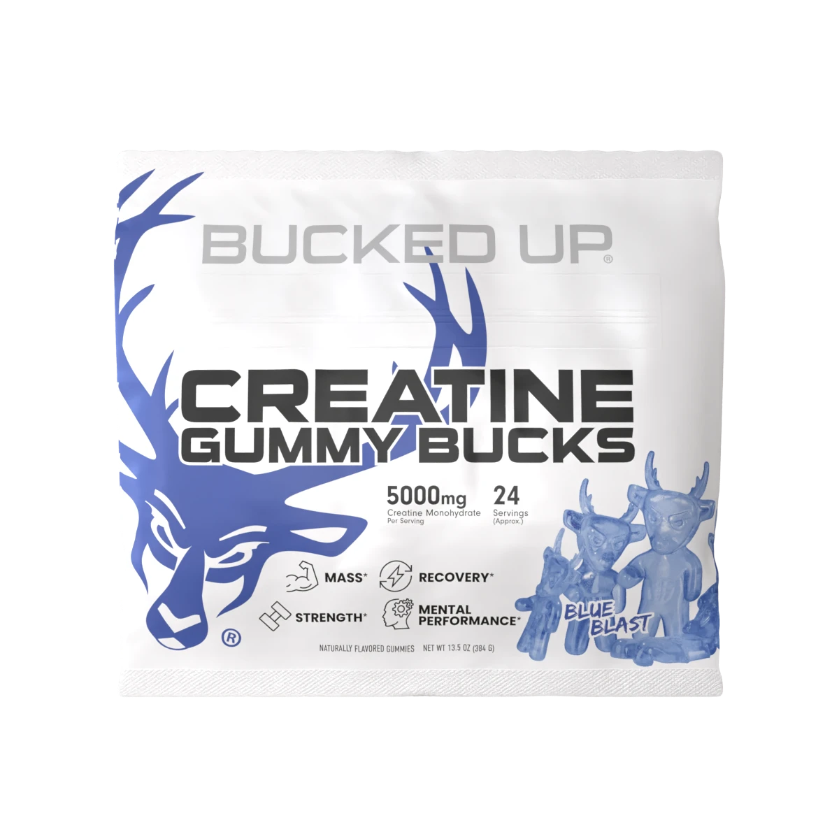 CREATINE GUMMY BUCKS BLUE BLAST