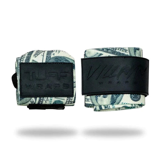 16" Villain Wrist Wraps - Money