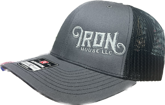 IRON HOUSE HAT DARK GREY/BLACK