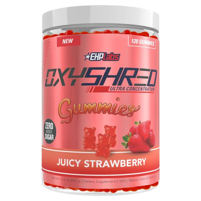 OXYSHRED GUMMIES JUICY STRAWBERRY