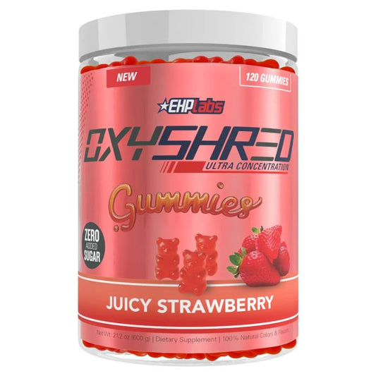OXYSHRED GUMMIES JUICY STRAWBERRY